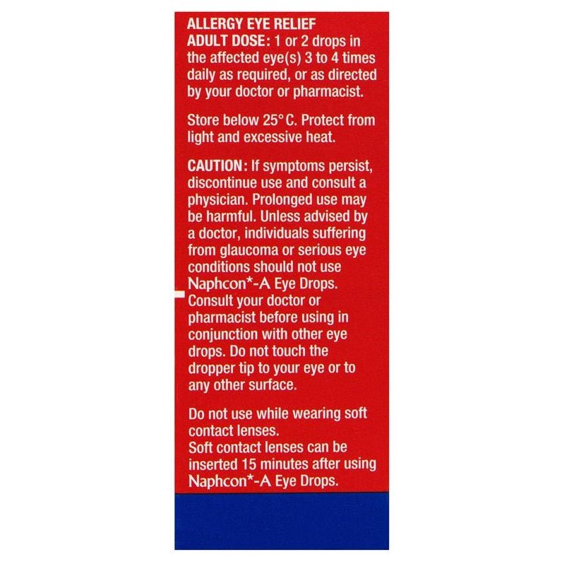 Naphcon - A Eye Drops 15 ml - Naphcon - 2 - Health - ThePharmacy