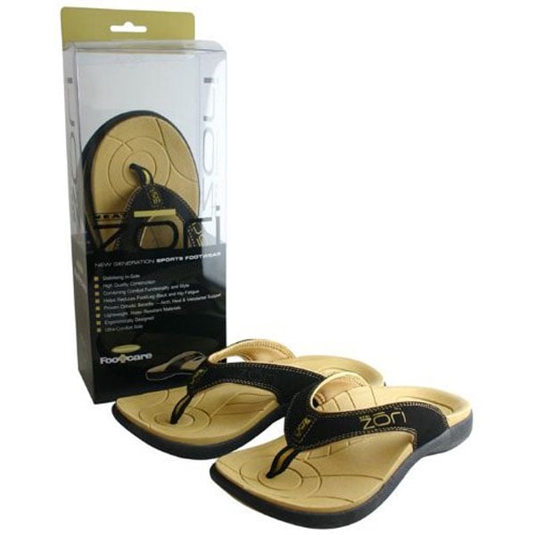 Neat Feat ZORI Orthotic Thongs Tan size 7 - Neat 3B - 1 - Health - ThePharmacy
