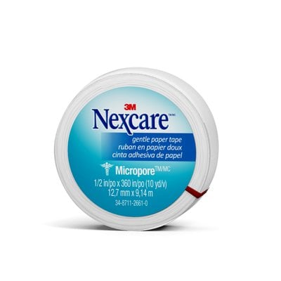 Nexcare Micropore Paper Tape 12.5mm x 9.1m 1 Pack - Nexcare - 1 - Health - ThePharmacy
