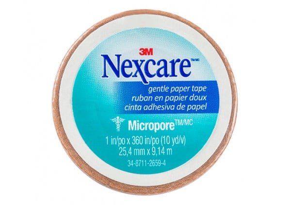 Nexcare Micropore Paper Tape Tan 25mm x 9.1m 12 Pack - Nexcare - 1 - Health - ThePharmacy