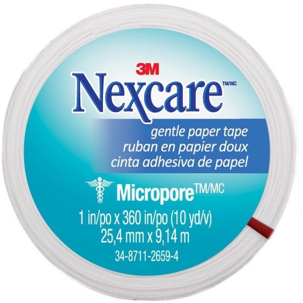 Nexcare Micropore Paper Tape White 25mm x 9.1m 1 Pack - Nexcare - 1 - Health - ThePharmacy