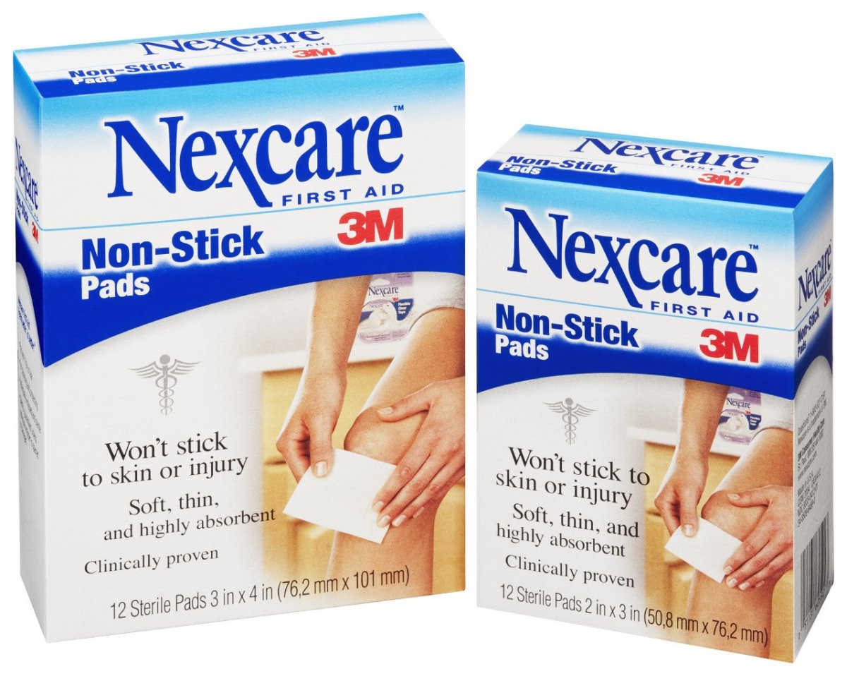 Nexcare Non Stick Pads 75mm x 100mm 12 Pack - Nexcare - 1 - Health - ThePharmacy