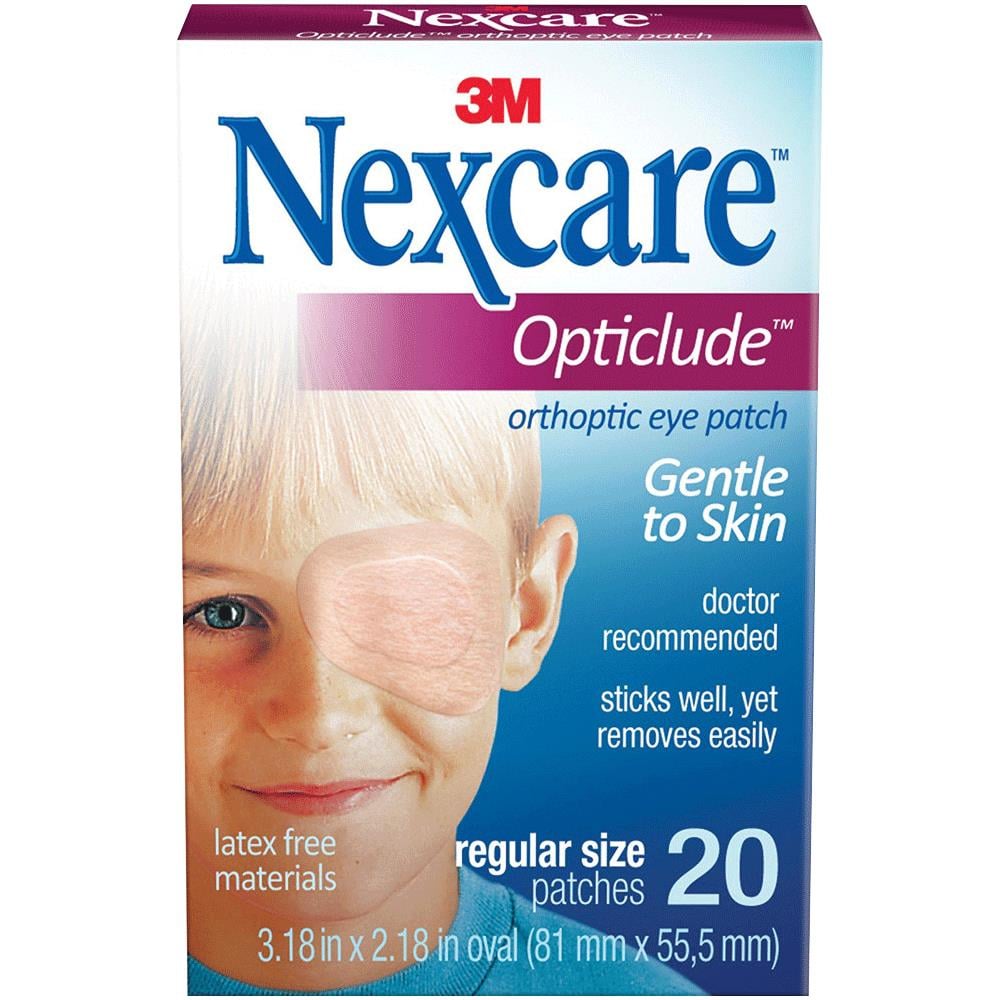 Nexcare Opticlude Eye Patch Regular 82mm x 57mm 20 Pack - Nexcare - 1 - Health - ThePharmacy
