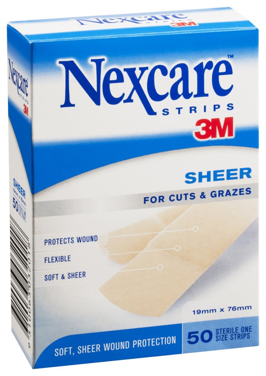 Nexcare Sheer Strips 50 - Nexcare - 1 - Health - ThePharmacy