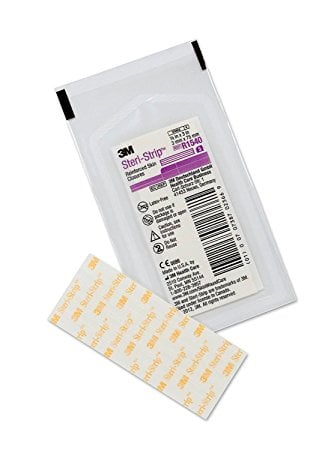 Nexcare Steri Strip Reinforced Skin Closure White 3mm x 75mm 1 Strip - Nexcare - 1 - Health - ThePharmacy