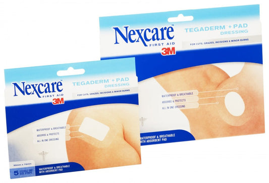 Nexcare Tegaderm + Pad 50mm x 70mm 5 Pack - Nexcare - 1 - Health - ThePharmacy