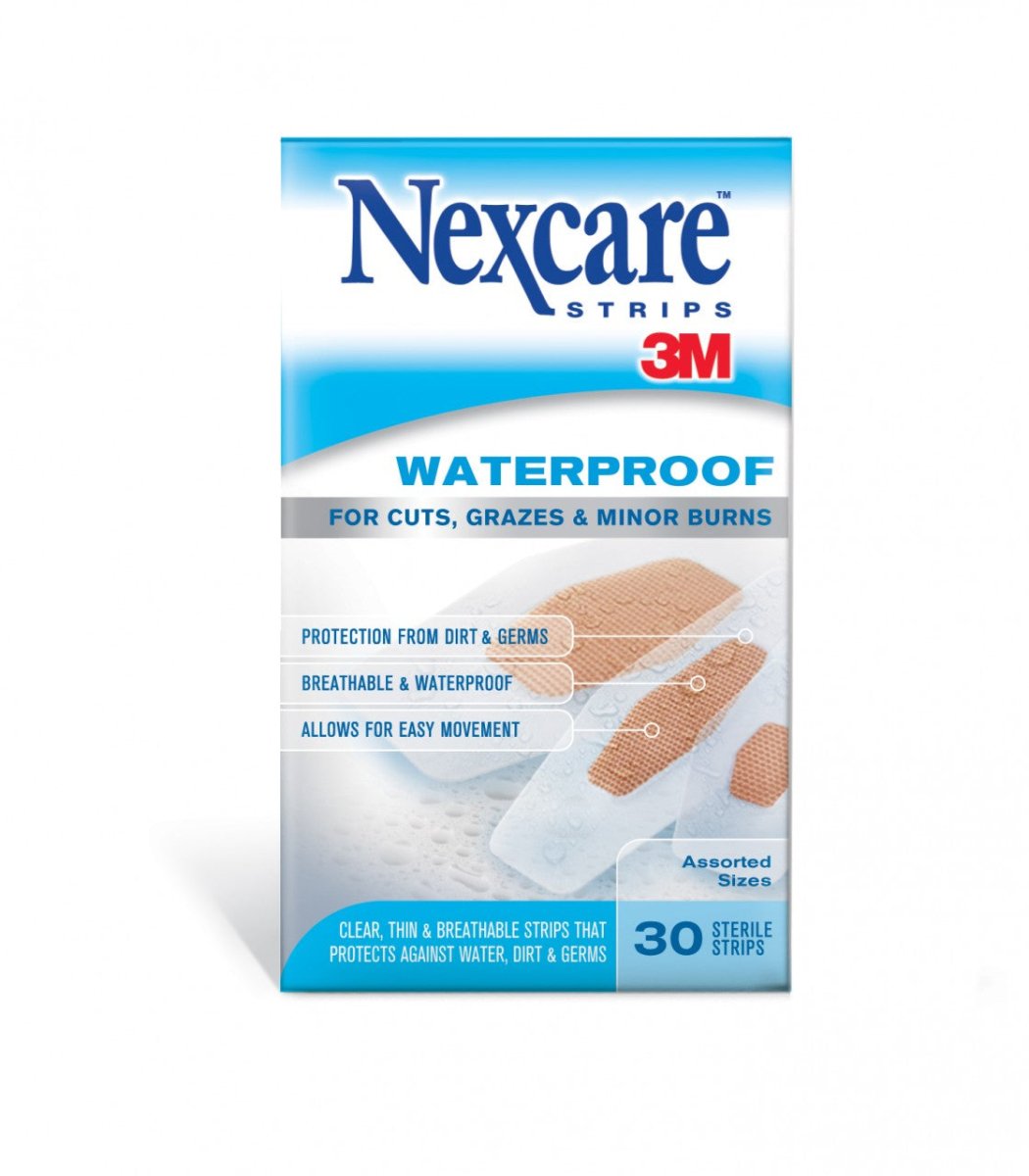 Nexcare Waterproof Strips Assorted (30 Strips) - Nexcare - 1 - Health - ThePharmacy