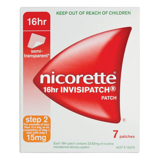 Nicorette 16 Hour 15 mg Patch 7 Pack - ThePharmacy