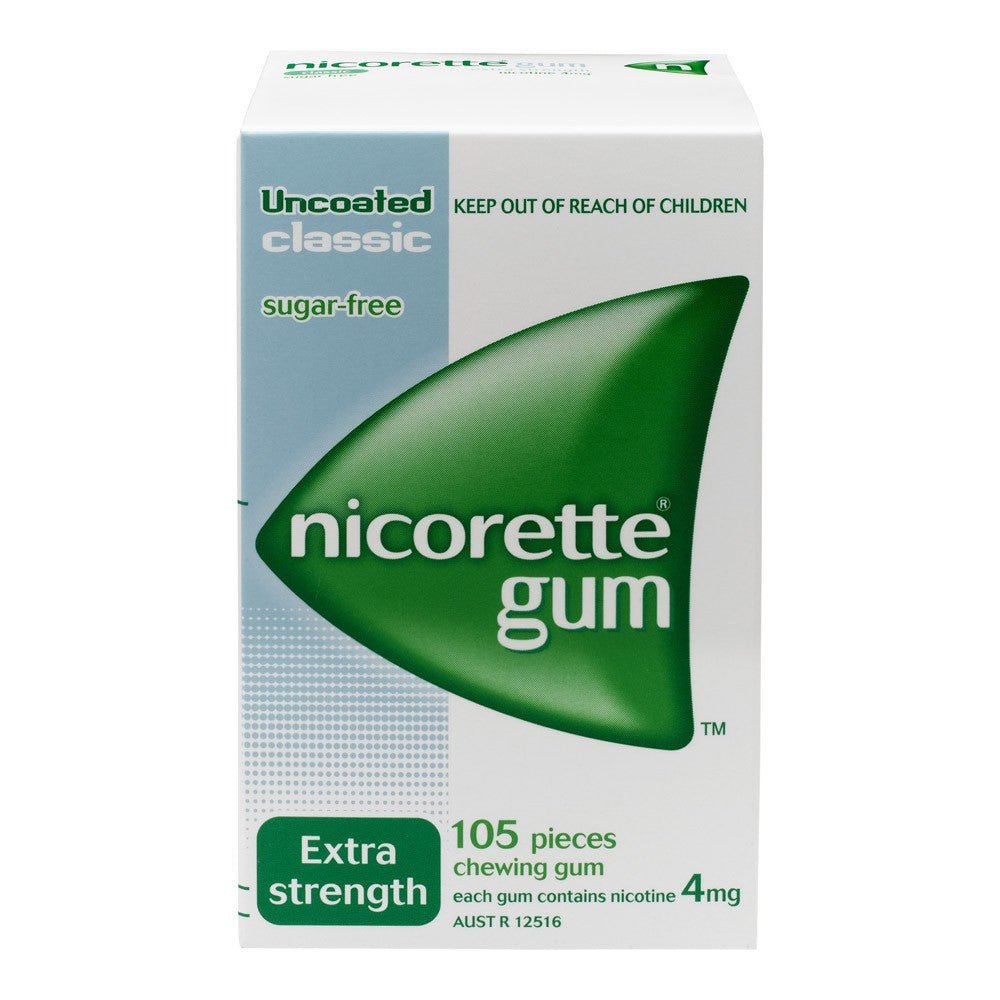 Nicorette Gum Classic 4 mg 105 Pack - Nicorette - 1 - Health - ThePharmacy