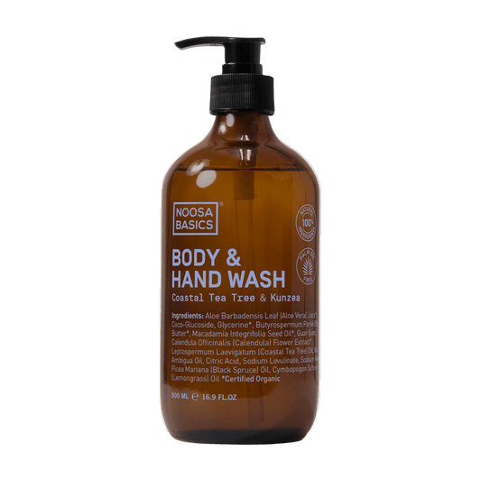 Noosa Basics Body & Hand Wash - Coastal Tea Tree & Kunzea 500mL - Noosa Basics - 1 - Beauty & Essentials - ThePharmacy