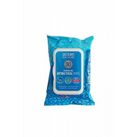 Ocean Healthcare Antibacterial Wipes - 30 wipes - Ocean Healthcare - 1 - Baby & Kids - ThePharmacy