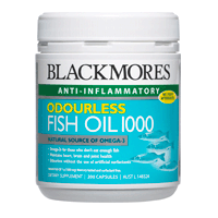 Blackmores Odourless 1000mg Fish Oil (200 cap) - Blackmores - 2 - Vitamins - ThePharmacy