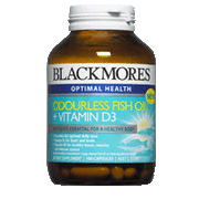 Blackmores Odourless Fish Oil + Vitamin D3 (100 cap) - Blackmores - 1 - Vitamins - ThePharmacy