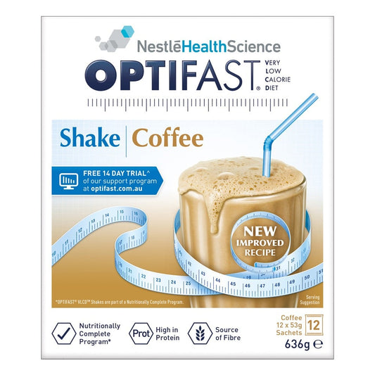 Optifast VLCD Coffee 53g 12 Sachets - Optifast - 1 - Diet & Fitness - ThePharmacy