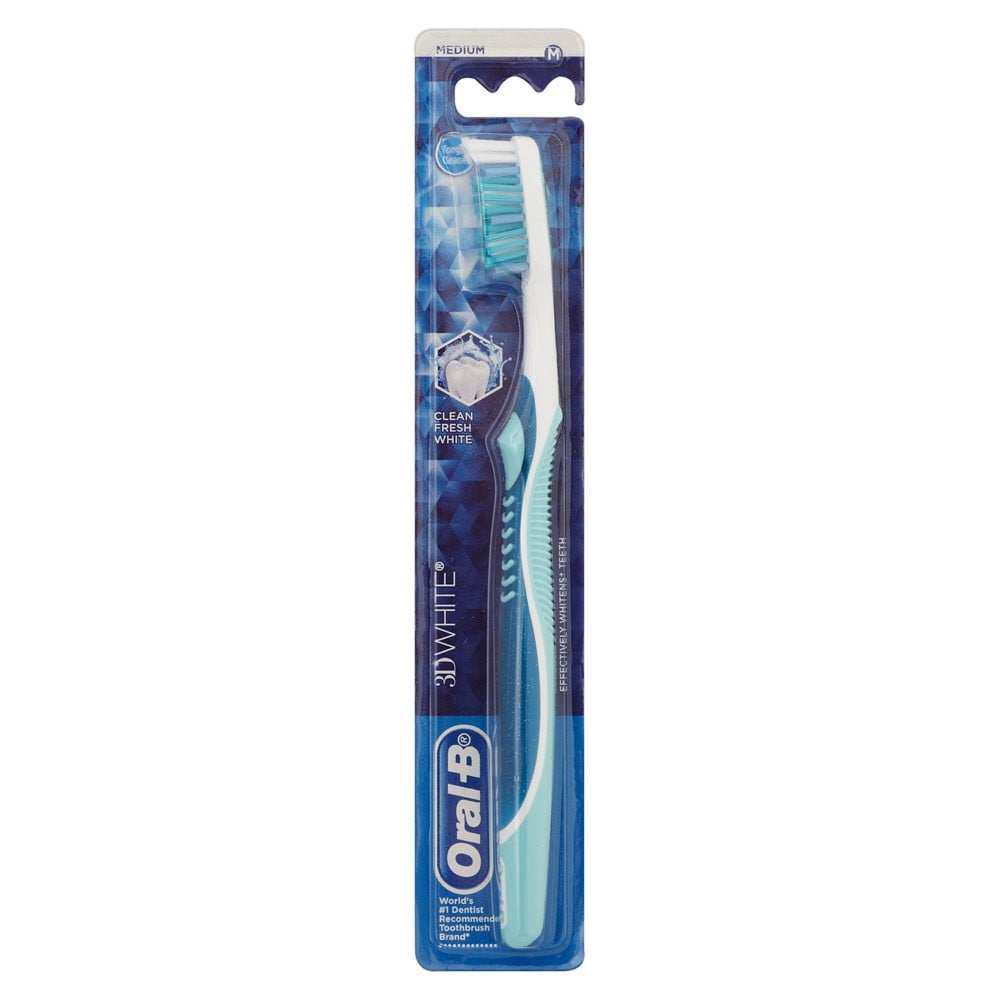Oral - B 3D White Toothbrush Medium - Oral B - 1 - Health - ThePharmacy