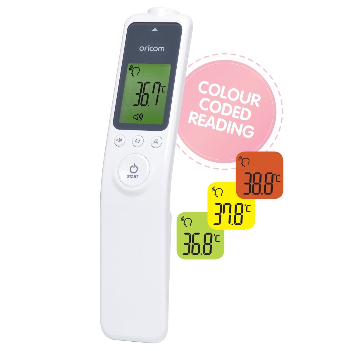 Oricom HFS1000 Non - Contact Infrared Thermometer - Oricom - 2 - Baby & Kids - ThePharmacy