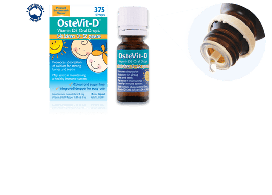 Ostevit D Children's Oral Drops 15ml - OsteVit - 1 - Vitamins - ThePharmacy