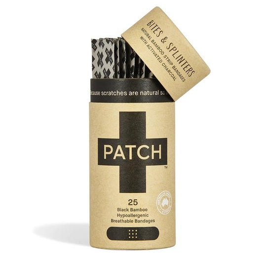 PATCH Bamboo Activated Charcoal Adhesive Strips 25 Pack - Patch - 1 - Health - ThePharmacy