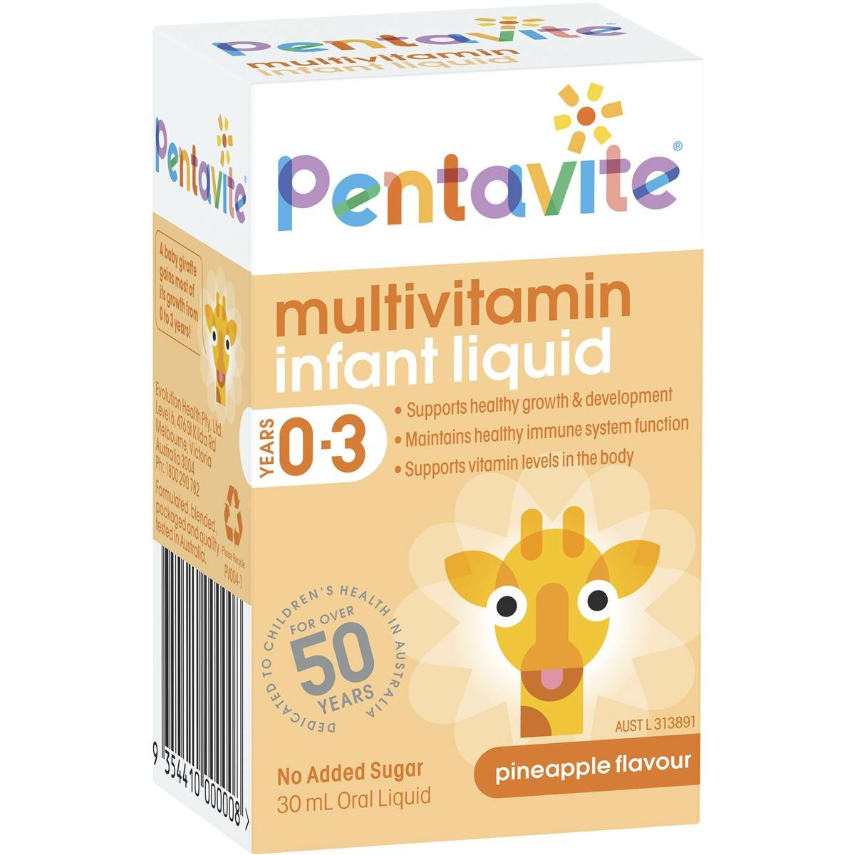 Pentavite Multivitamin Infant Liquid 30mL - Penta - Vite - 2 - Vitamins - ThePharmacy