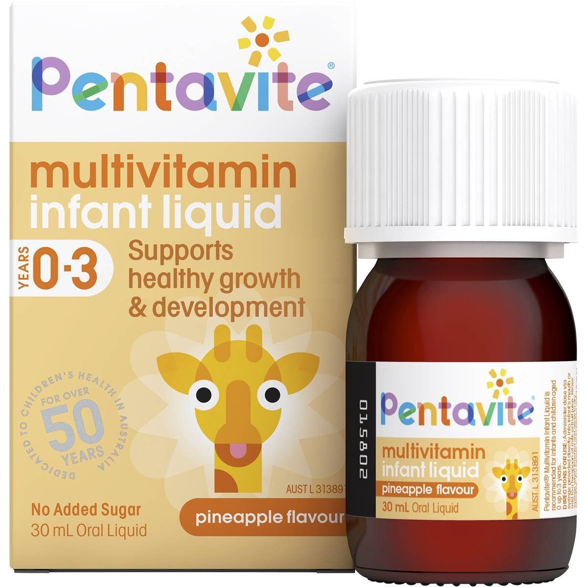 Pentavite Multivitamin Infant Liquid 30mL - Penta - Vite - 1 - Vitamins - ThePharmacy