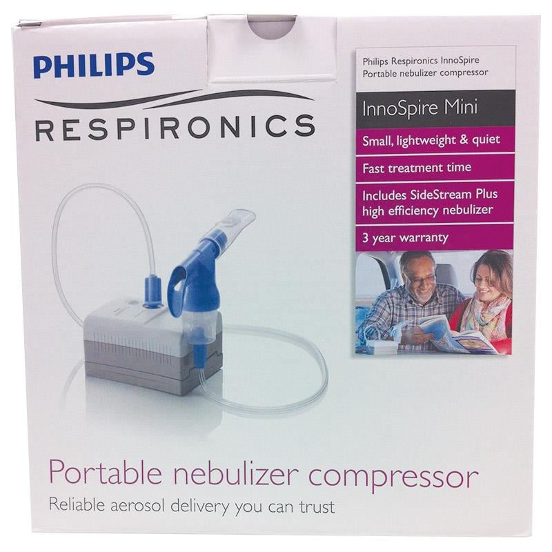 Philips Respironics Innospire Mini Portable Compressor Nebuliser System - Philips Respironics - 2 - Health - ThePharmacy