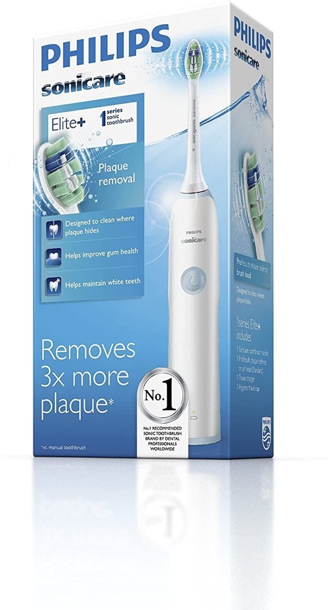 Philips Sonicare Elite+ Sonic Electric Toothbrush with Advanced Sonic Technology, Blue, HX3215/03 - Philips Sonicare - 2 - Health - ThePharmacy