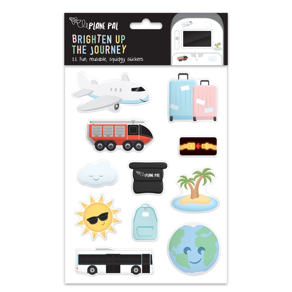 Plane Pal Reusable Squidgy Stickers - Plane Pal - 1 - Baby & Kids - ThePharmacy