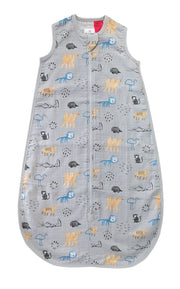 Plum Bamboo Muslin Sleep bag - 0.5 TOG - Watercolour Jungle - 12 - 24M - Plum - 1 - Baby & Kids - ThePharmacy