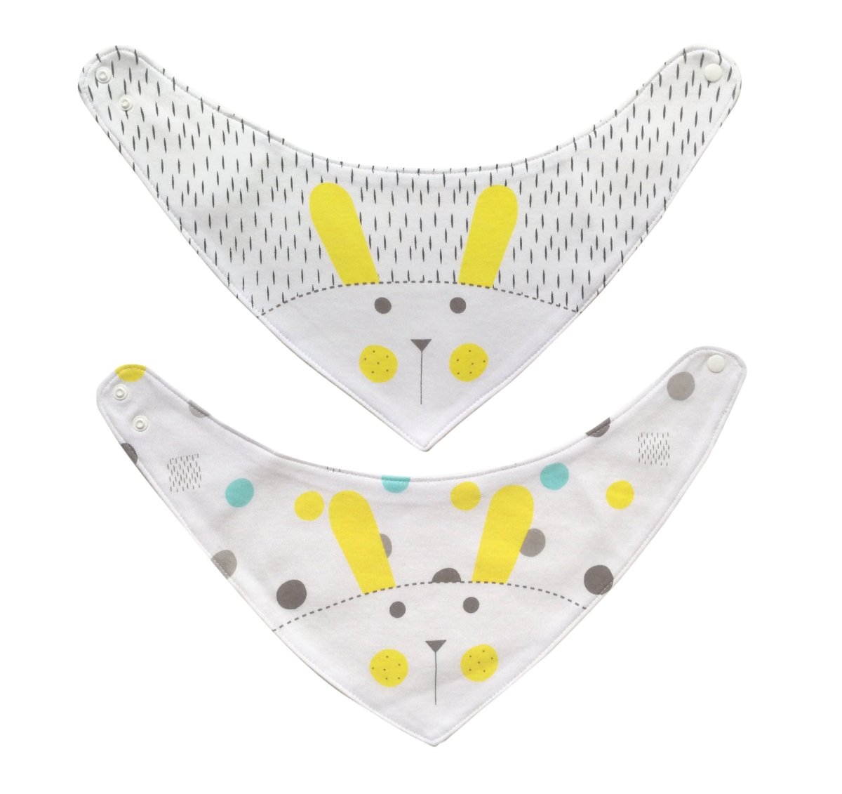 Plum Dribble Bib - Rabbit Print (2 pack) - Plum - 1 - Baby & Kids - ThePharmacy