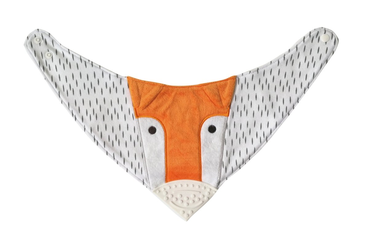 Plum Novelty Teether Bib - Fox - Plum - 1 - Baby & Kids - ThePharmacy