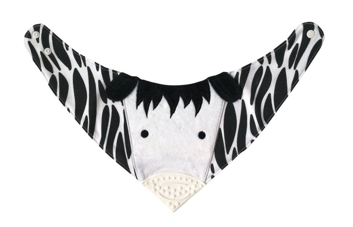Plum Novelty Teether Bib - Zebra - Plum - 1 - Baby & Kids - ThePharmacy