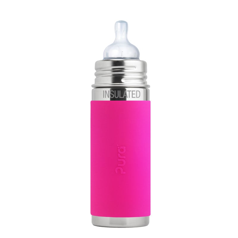 PURA KIKI - Insulated 260mL Infant Bottle - Stainless Steel with Sleeve - 3 COLOURS - Pura - 5 - Baby & Kids - ThePharmacy