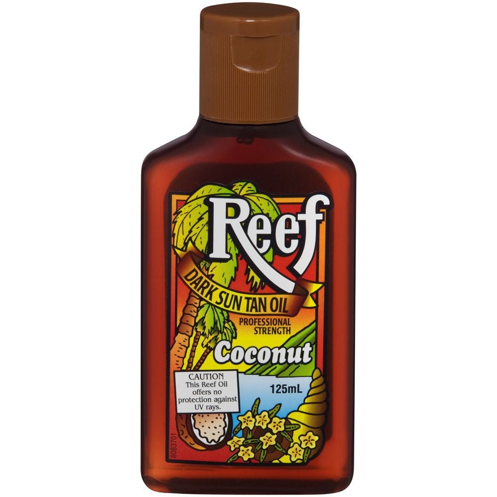 Reef Dark Sun Tan Oil - Coconut No SPF 125mL - Reef Oil - 1 - Beauty & Essentials - ThePharmacy