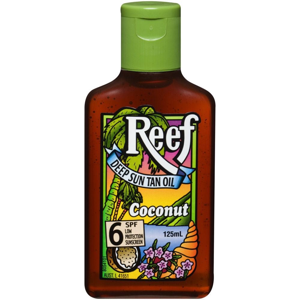 Reef Dark Sun Tan Oil - Coconut SPF6 125mL - Reef Oil - 1 - Beauty & Essentials - ThePharmacy