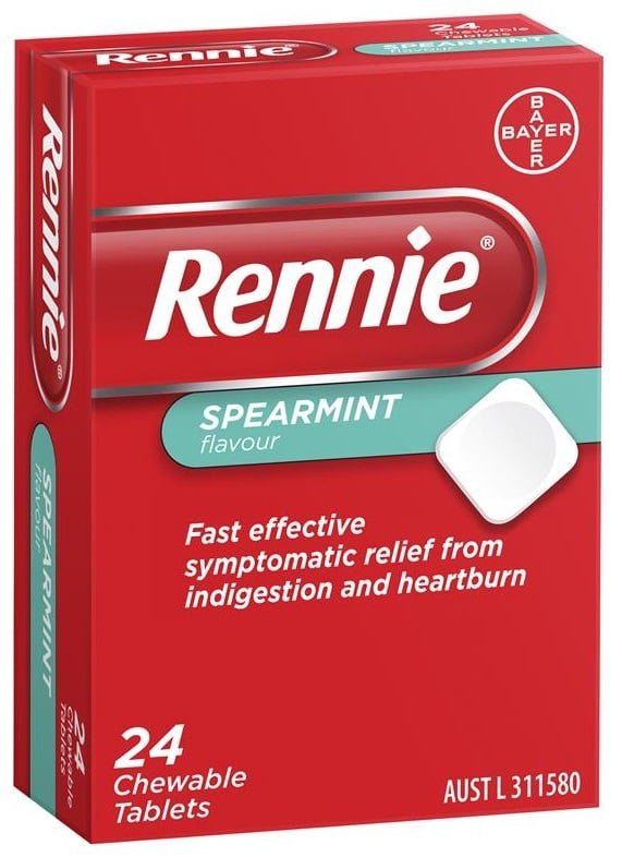 Rennie Antacid 24 Tablets - Rennie - 1 - Health - ThePharmacy