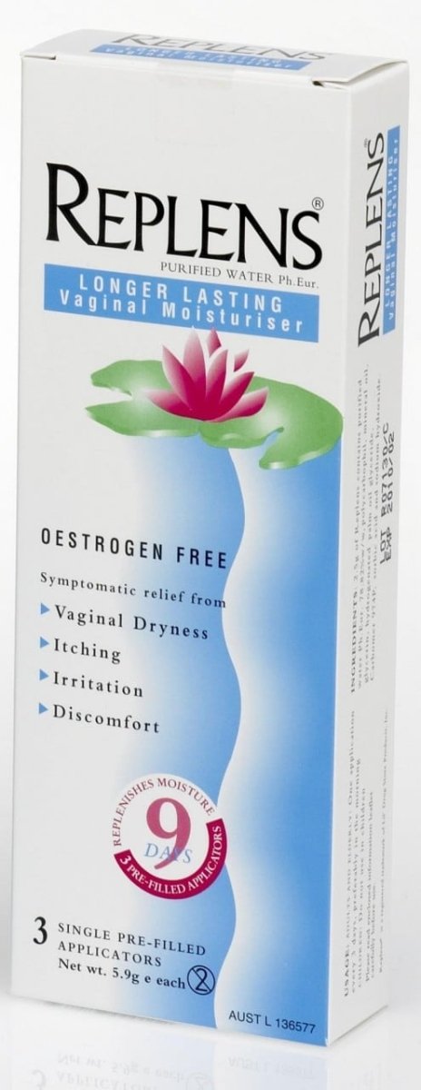 Replens Vaginal Moisturiser 3 Applicators - Replens - 1 - Health - ThePharmacy