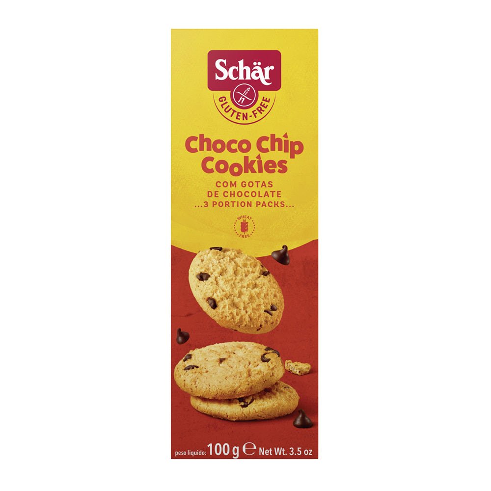 Schar Choco Chip Cookies 100g x 6 (Gluten Free) - Dr Schar - 1 - More - ThePharmacy