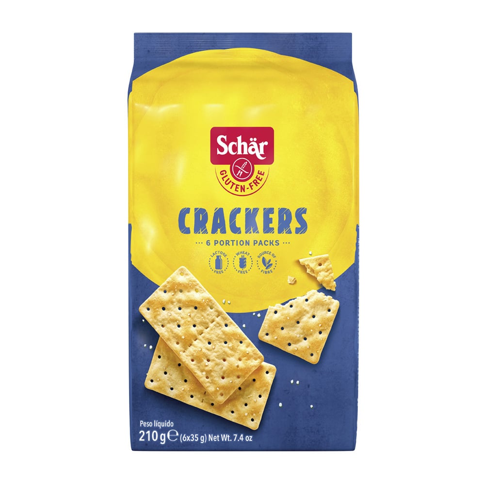 Schar Crackers 210g x 5 (Gluten Free) - Dr Schar - 1 - More - ThePharmacy