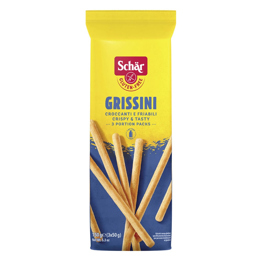Schar Grissini Breadsticks 150g x 10 (Gluten Free) - Dr Schar - 1 - More - ThePharmacy