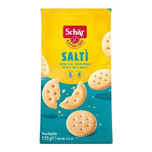 Schar Salti Crackers 175g X 5 (Gluten Free) - Dr Schar - 1 - More - ThePharmacy