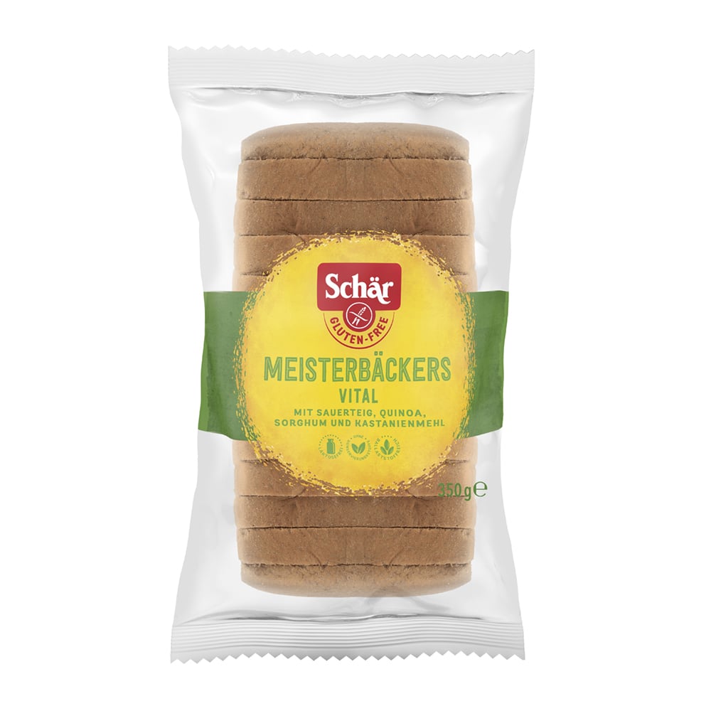 Schar Vital Multigrain Sourdough Bread 350g x 4 - Dr Schar - 1 - More - ThePharmacy