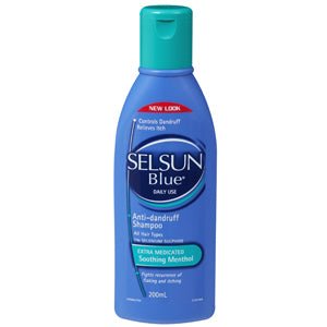 Selsun Blue Dual Action Anti Dandruff with Menthol 200mL - Selsun - 1 - Beauty & Essentials - ThePharmacy