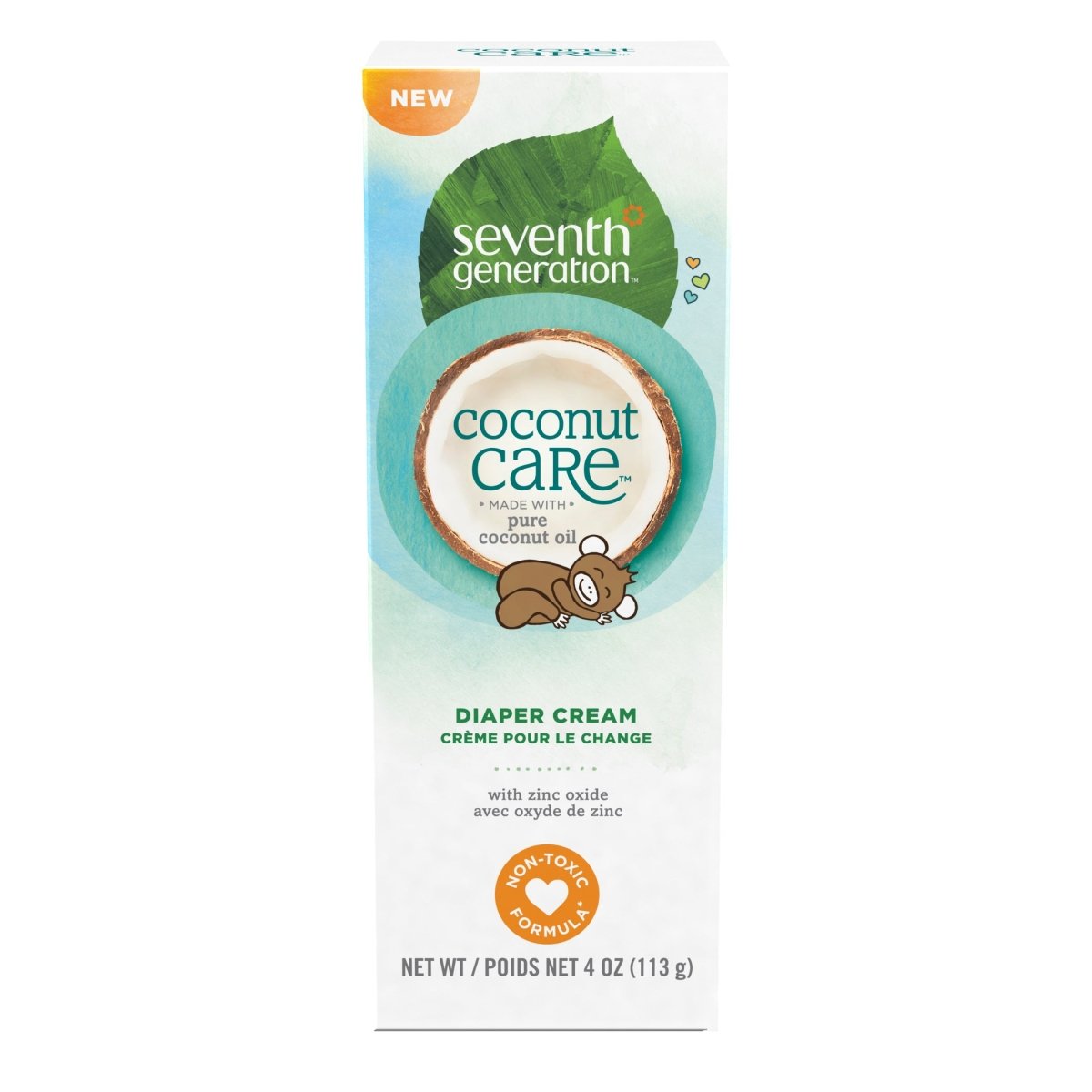 Seventh Generation Baby Coconut Care Diaper Cream Tube 113g - Seventh Generation - 1 - Baby & Kids - ThePharmacy