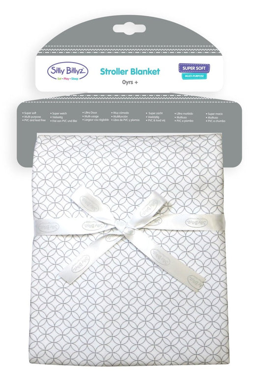 Silly Billyz Cotton Jersey Stroller Blanket - Geo Circles - Silly Billyz - 1 - Baby & Kids - ThePharmacy