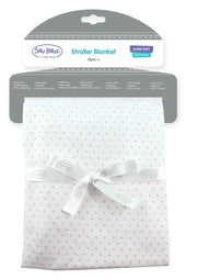 Silly Billyz Cotton Jersey Stroller Blanket - Pink Spot - Silly Billyz - 1 - Baby & Kids - ThePharmacy