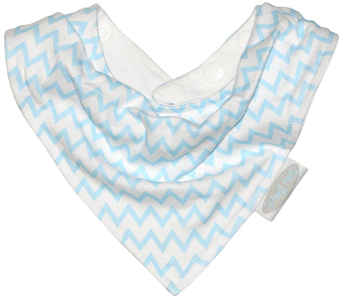 Silly Billyz Jersey Bandana Bibs - Blue Chevron - Silly Billyz - 1 - Baby & Kids - ThePharmacy