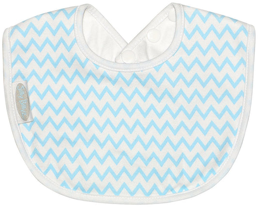 Silly Billyz Jersey Biblet - Blue Chevron - Silly Billyz - 1 - Baby & Kids - ThePharmacy