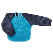 Silly Billyz Small Bib Long Sleeved Towel - Aqua/Navy Blue - Silly Billyz - 1 - Brands - ThePharmacy