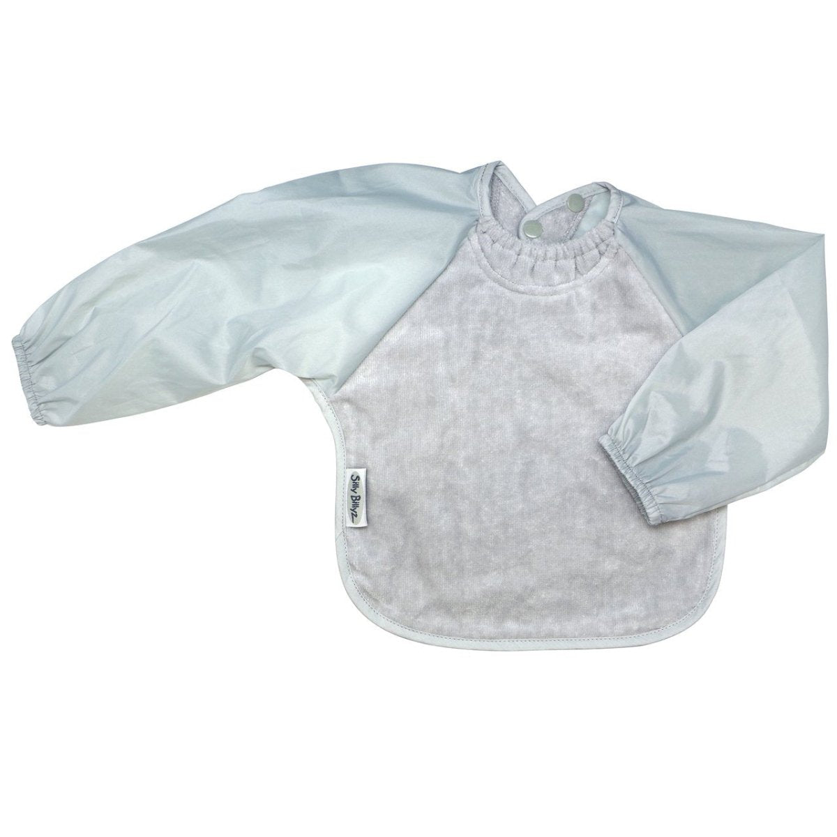 Silly Billyz Small Bib Long Sleeved Towel - Silver - Silly Billyz - 1 - Baby & Kids - ThePharmacy