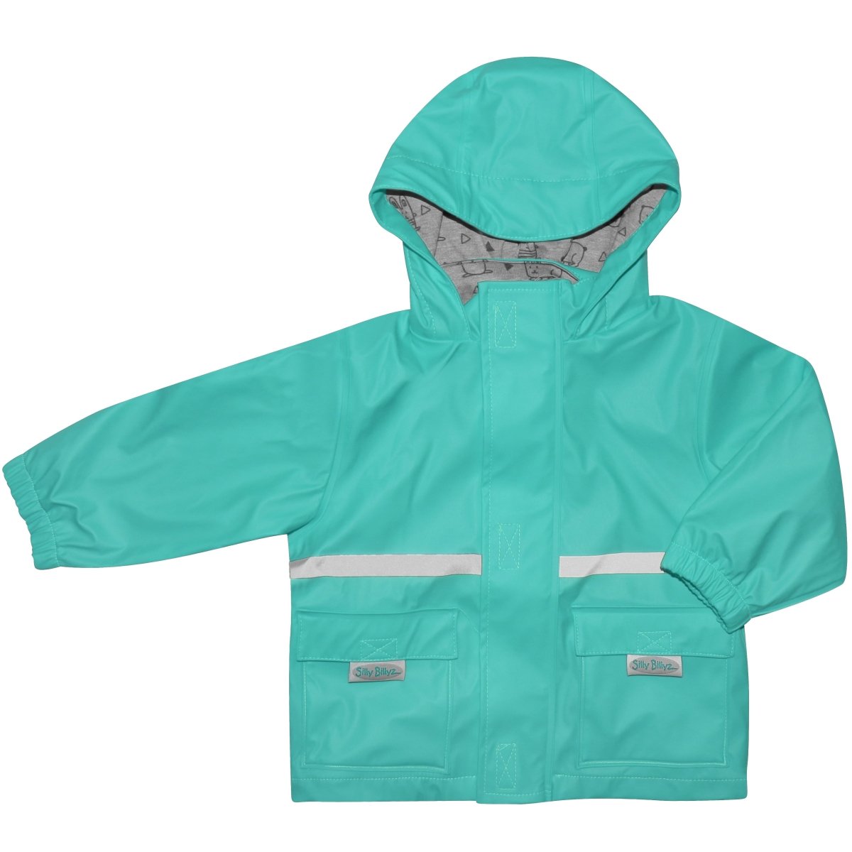 Silly Billyz Waterproof Jacket - Aqua - X - Large - Silly Billyz - 1 - Baby & Kids - ThePharmacy